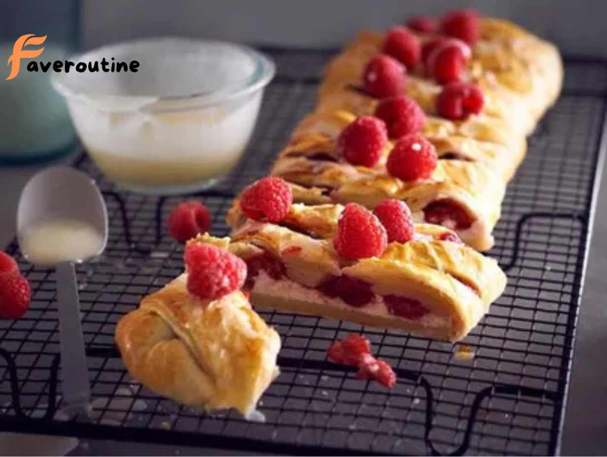 Raspberry Swirl Brioche Loaf