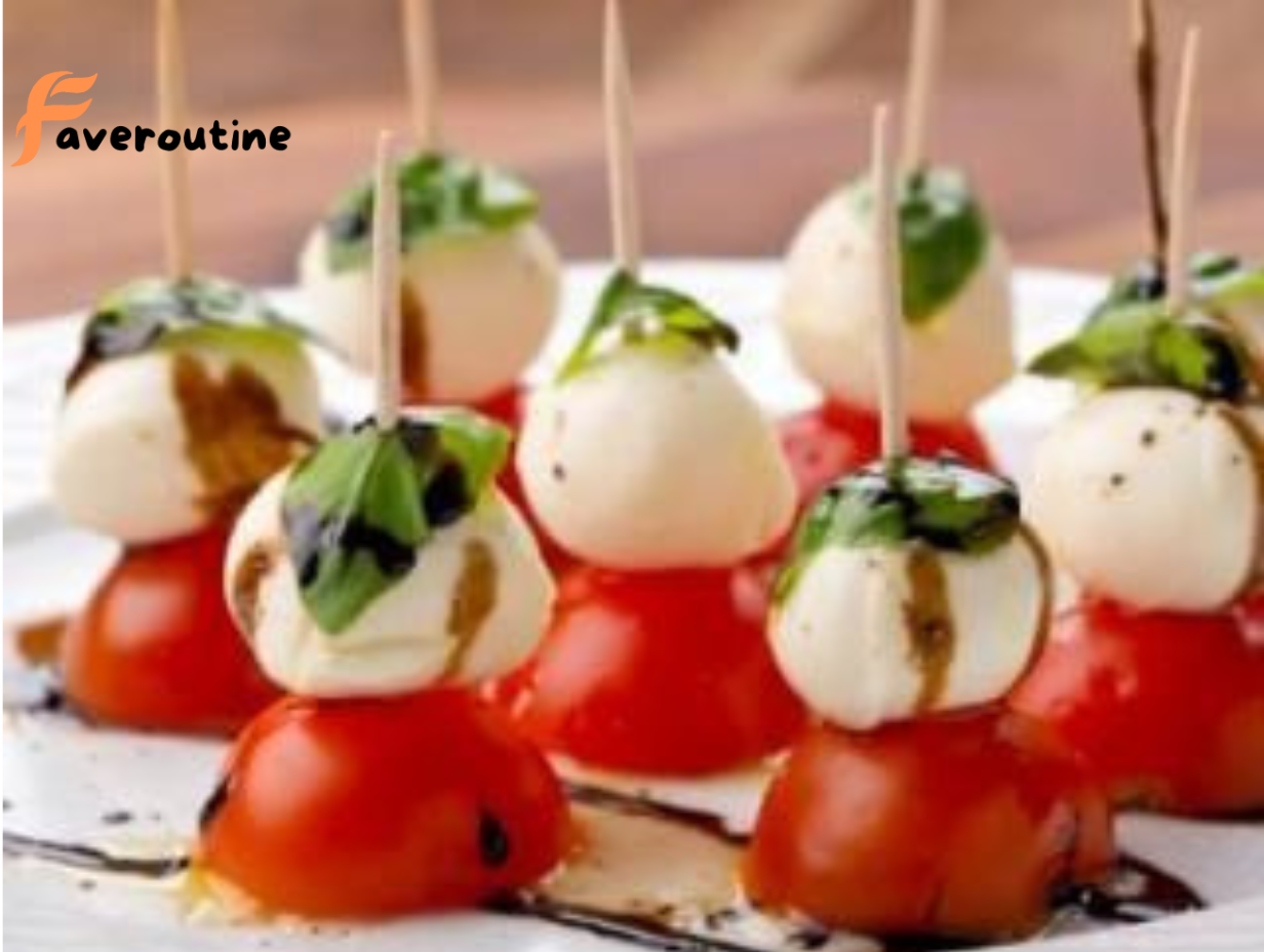 Mini Caprese Salad Skewers