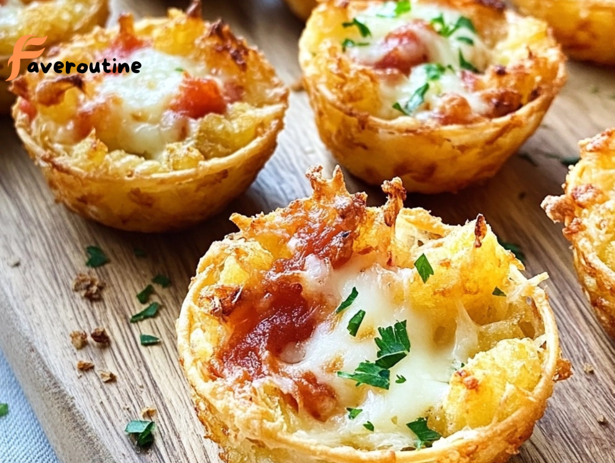 Tater Tot Appetizer Cups