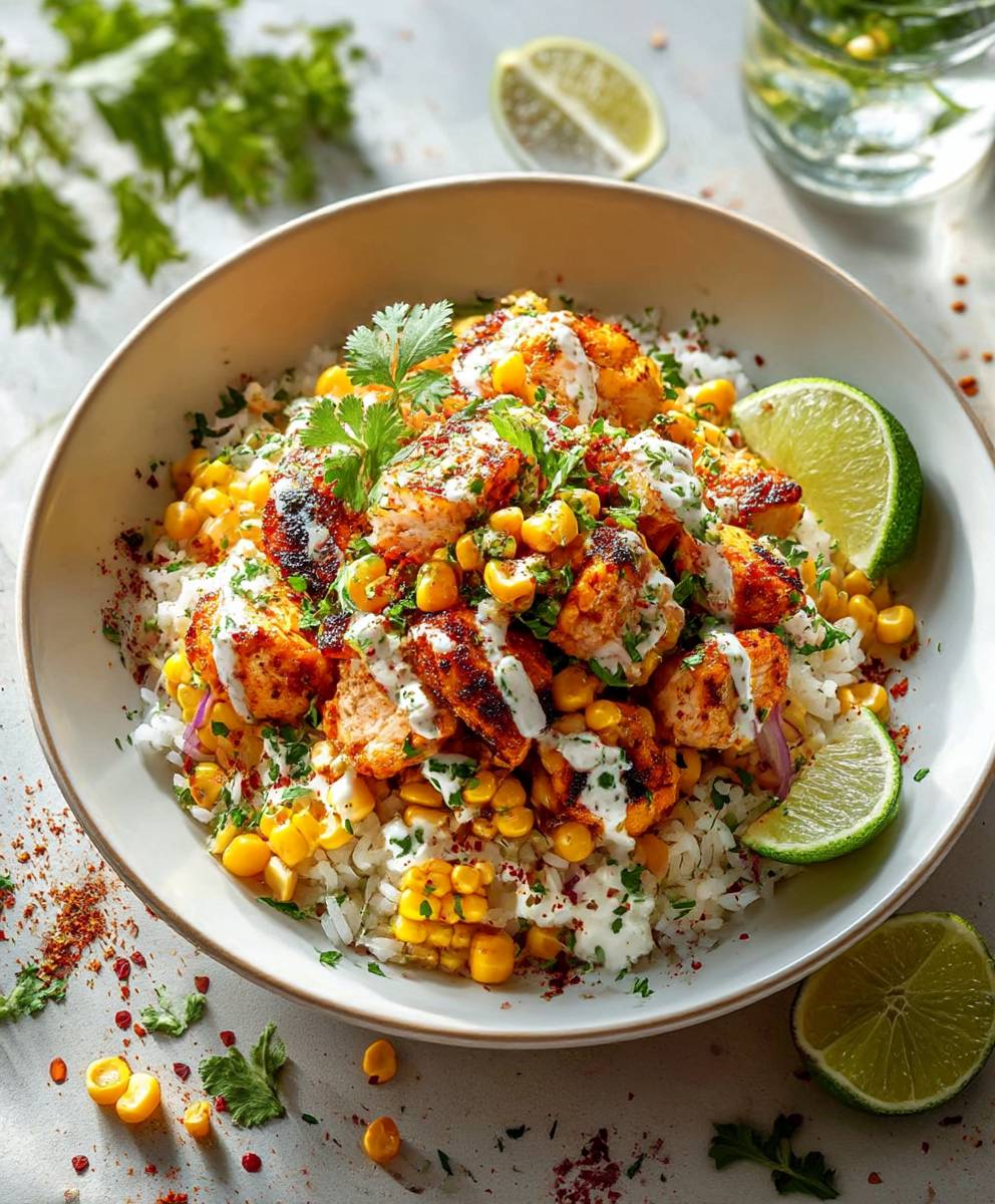 Street-Corn Hähnchen-Reis-Bowl image 2